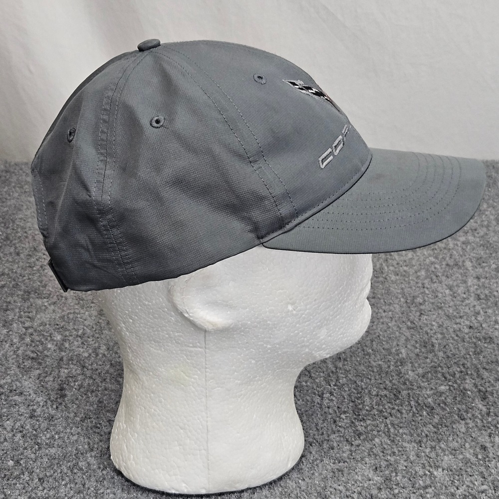 Richardson Corvette Performance Hat‎ Gray Embroidered Logo Adjustable Racing - Picture 6 of 9